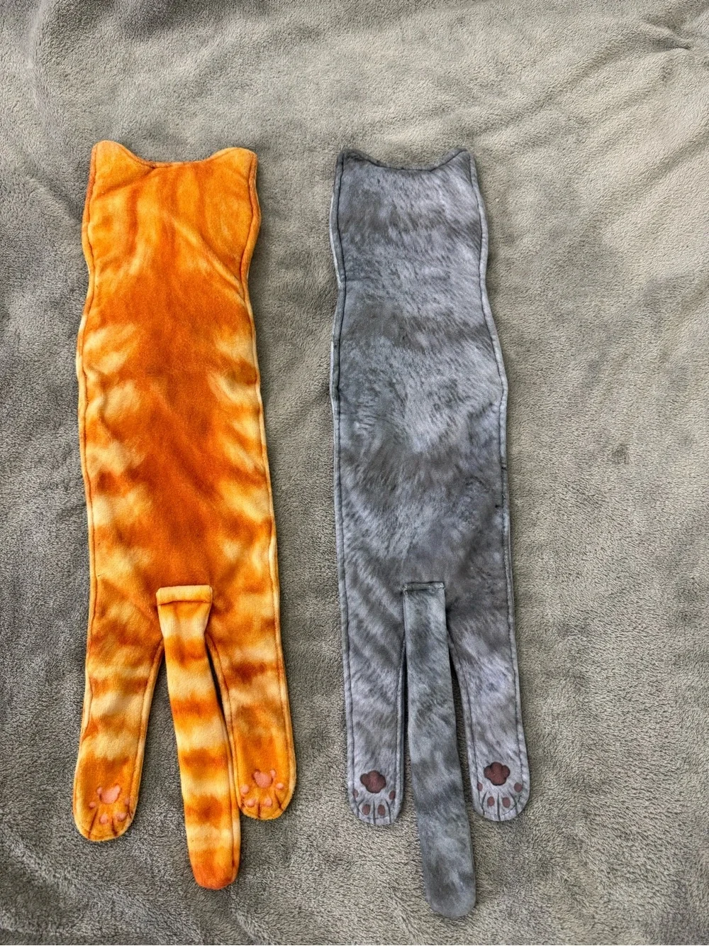 2 - Fun & Cute Cat Decor Hanging Hand Towels, Washcloths